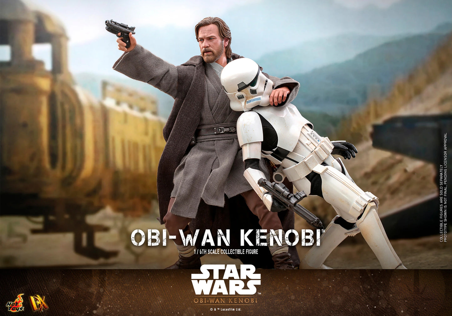 HOT TOYS STAR WARS: OBI-WAN KENOBI - OBI-WAN KENOBI 1:6 SCALE COLLECTIBLE FIGURE DX26