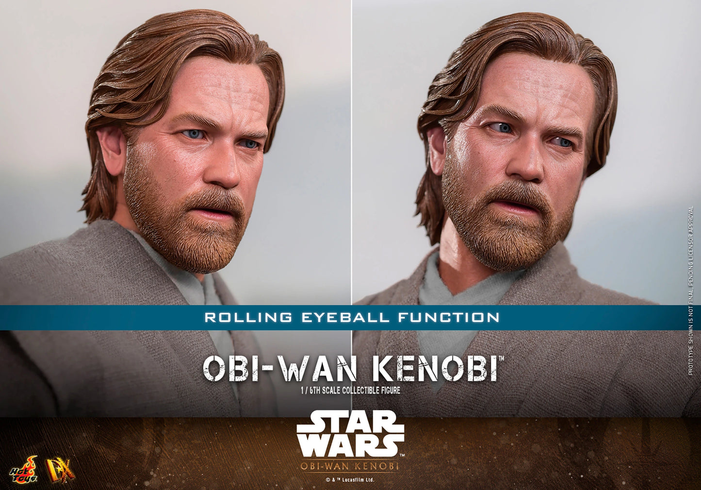 HOT TOYS STAR WARS: OBI-WAN KENOBI - OBI-WAN KENOBI 1:6 SCALE COLLECTIBLE FIGURE DX26