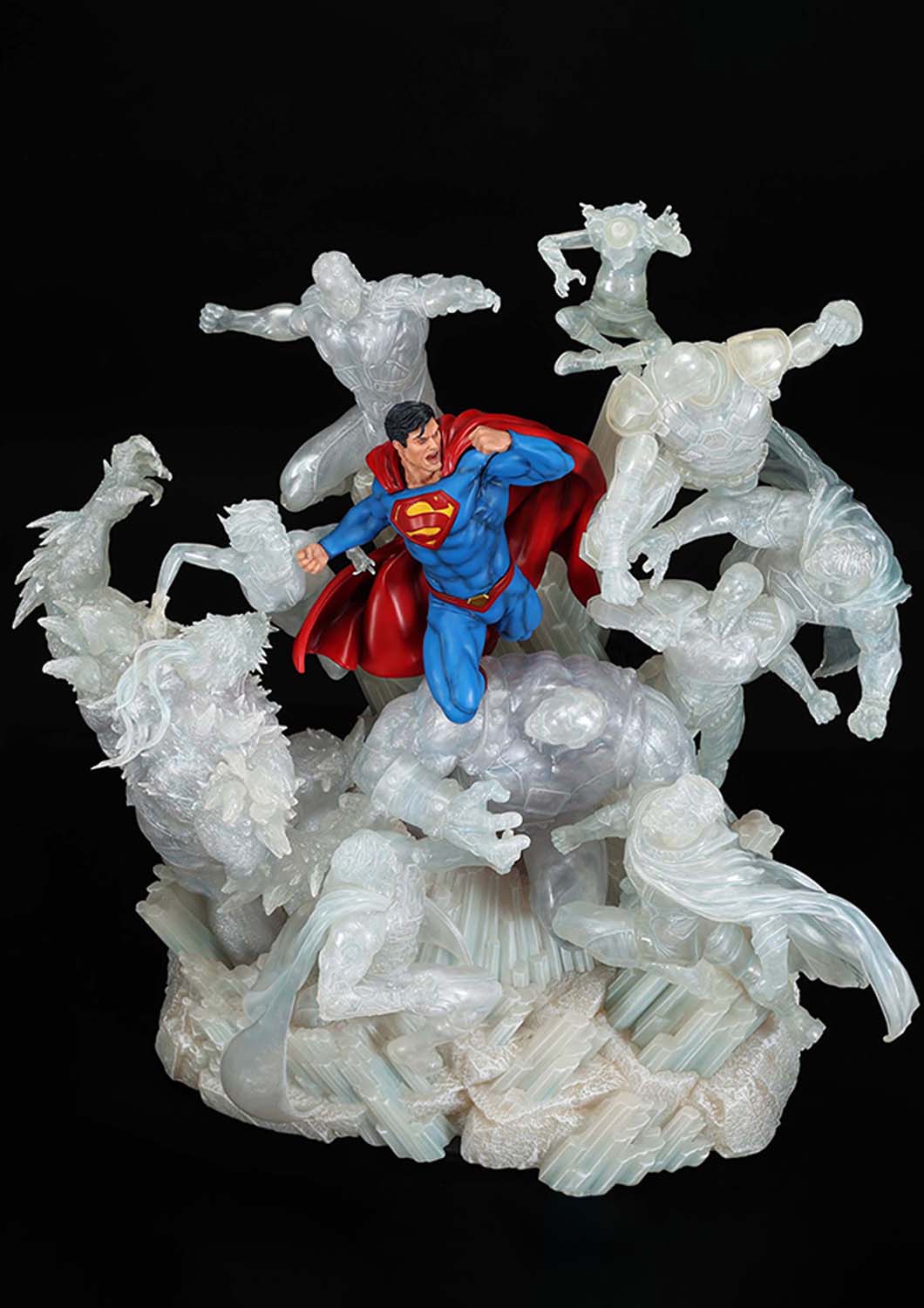 XM STUDIOS DC SUPERMAN - JUSTICE BY DAVID FINCH 1:6 SCALE (ICE VERSION) (PREORDER)