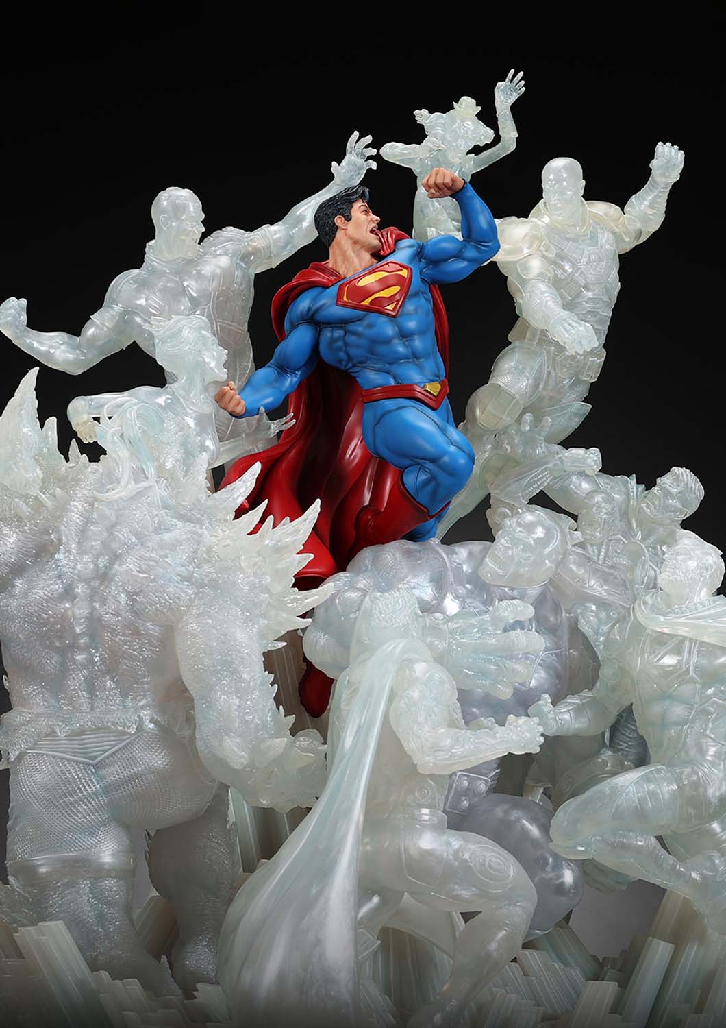 XM STUDIOS DC SUPERMAN - JUSTICE BY DAVID FINCH 1:6 SCALE (ICE VERSION) (PREORDER)