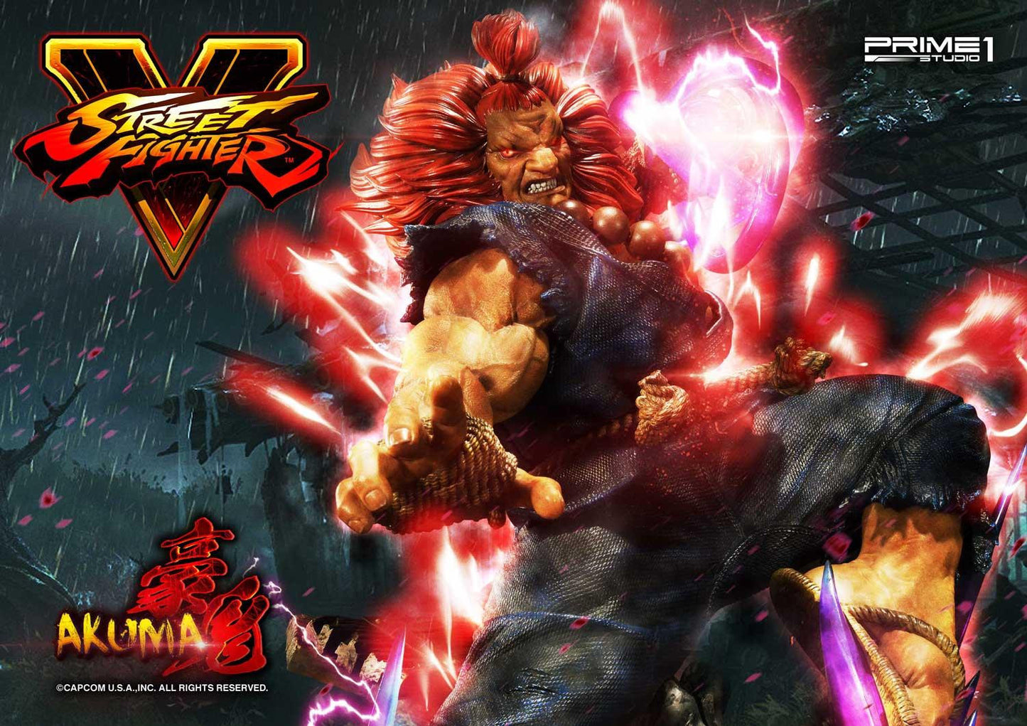 PRIME 1 STUDIO STREET FIGHTER FIVE: AKUMA 1/4 PMSFV-01 - Anotoys Collectibles