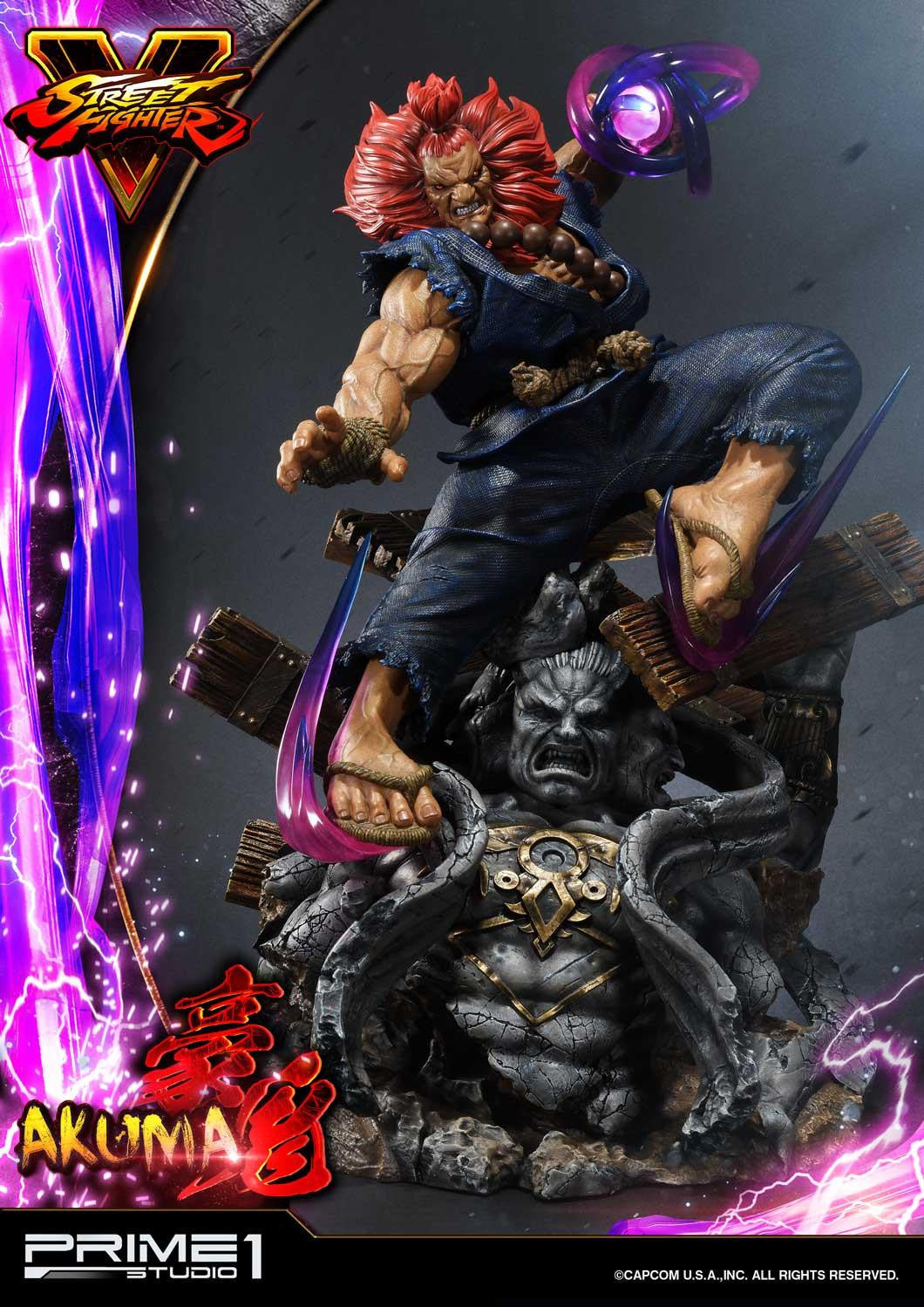 PRIME 1 STUDIO STREET FIGHTER FIVE: AKUMA 1/4 PMSFV-01 - Anotoys Collectibles