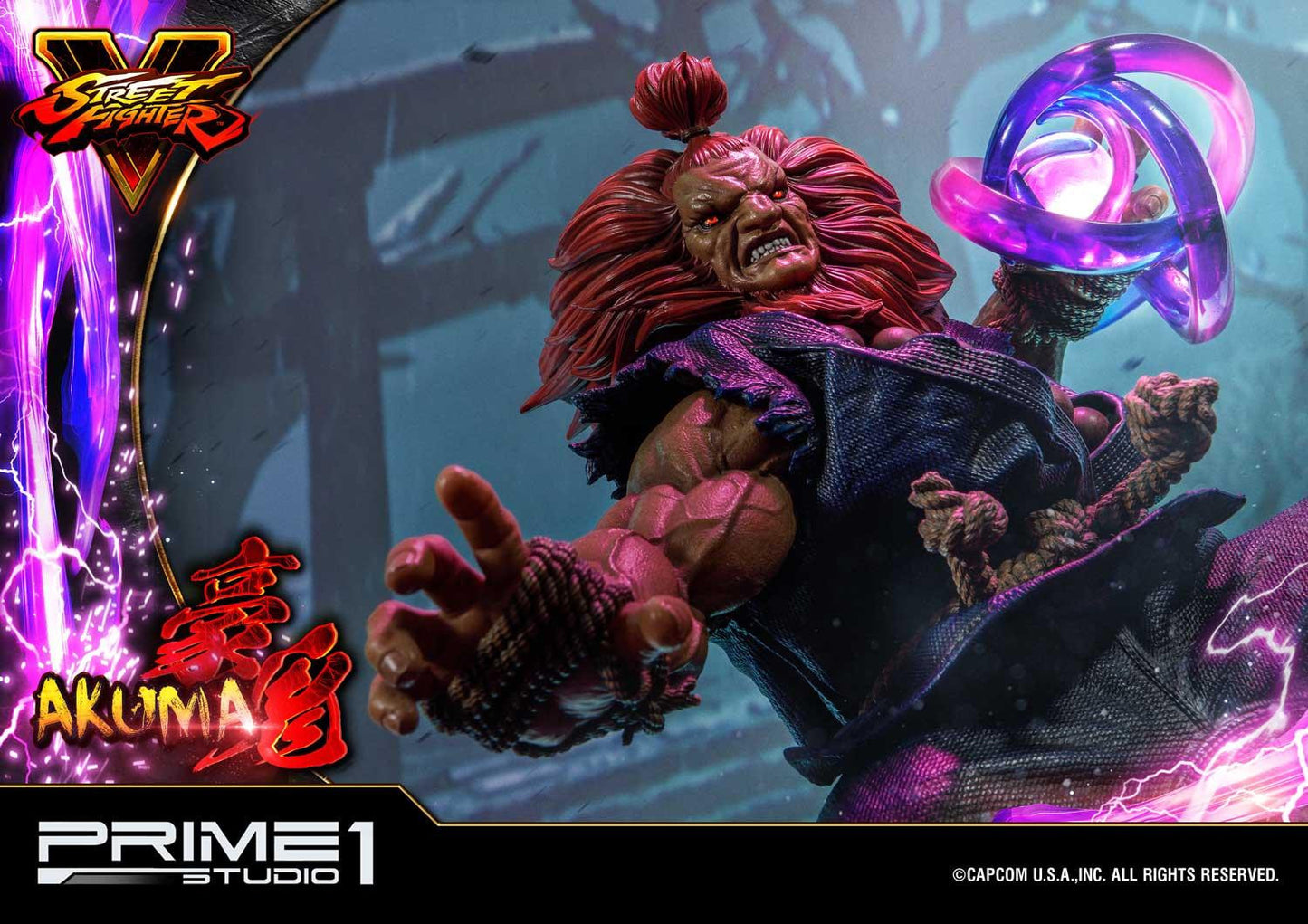 PRIME 1 STUDIO STREET FIGHTER FIVE: AKUMA 1/4 PMSFV-01 - Anotoys Collectibles