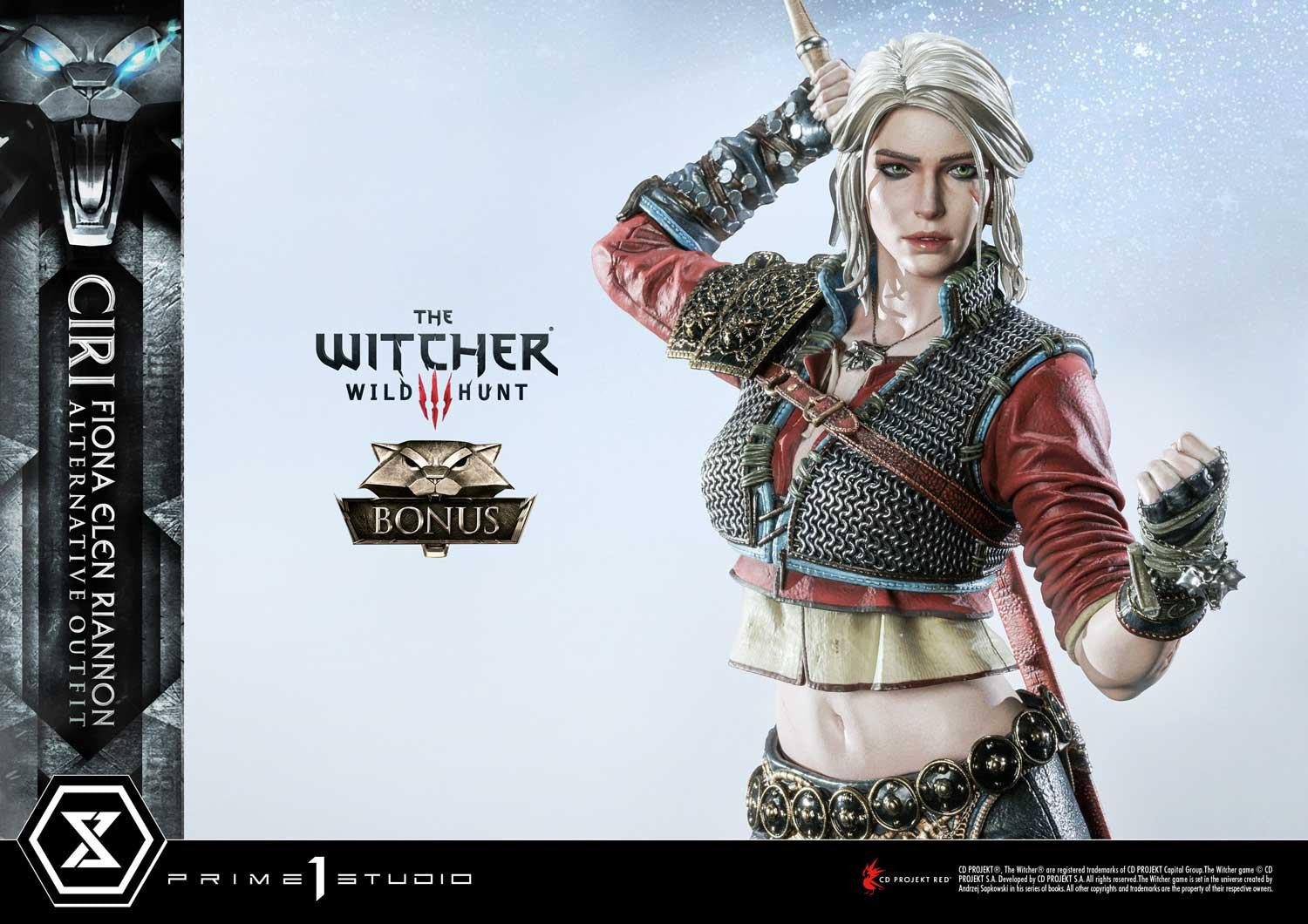 PRIME 1 STUDIO THE WITCHER 3: WILD HUNT CIRILLA FIONA ELEN RIANNON 1/4 (DELUXE  VERSION) - Anotoys Collectibles