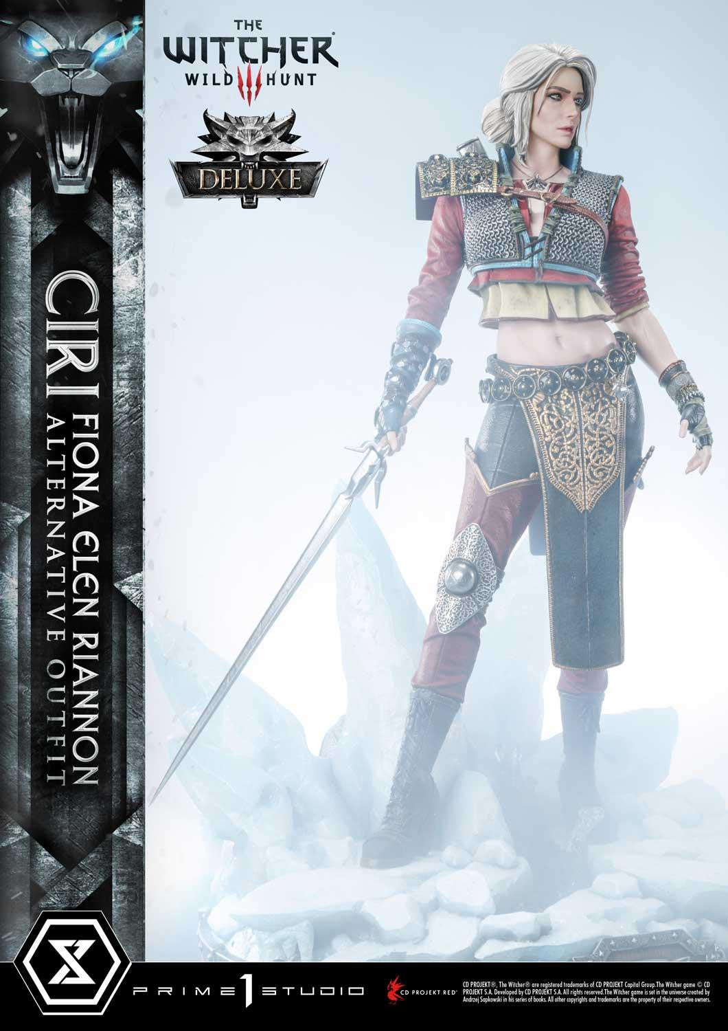 PRIME 1 STUDIO THE WITCHER 3: WILD HUNT CIRILLA FIONA ELEN RIANNON 1/4 (DELUXE  VERSION) - Anotoys Collectibles