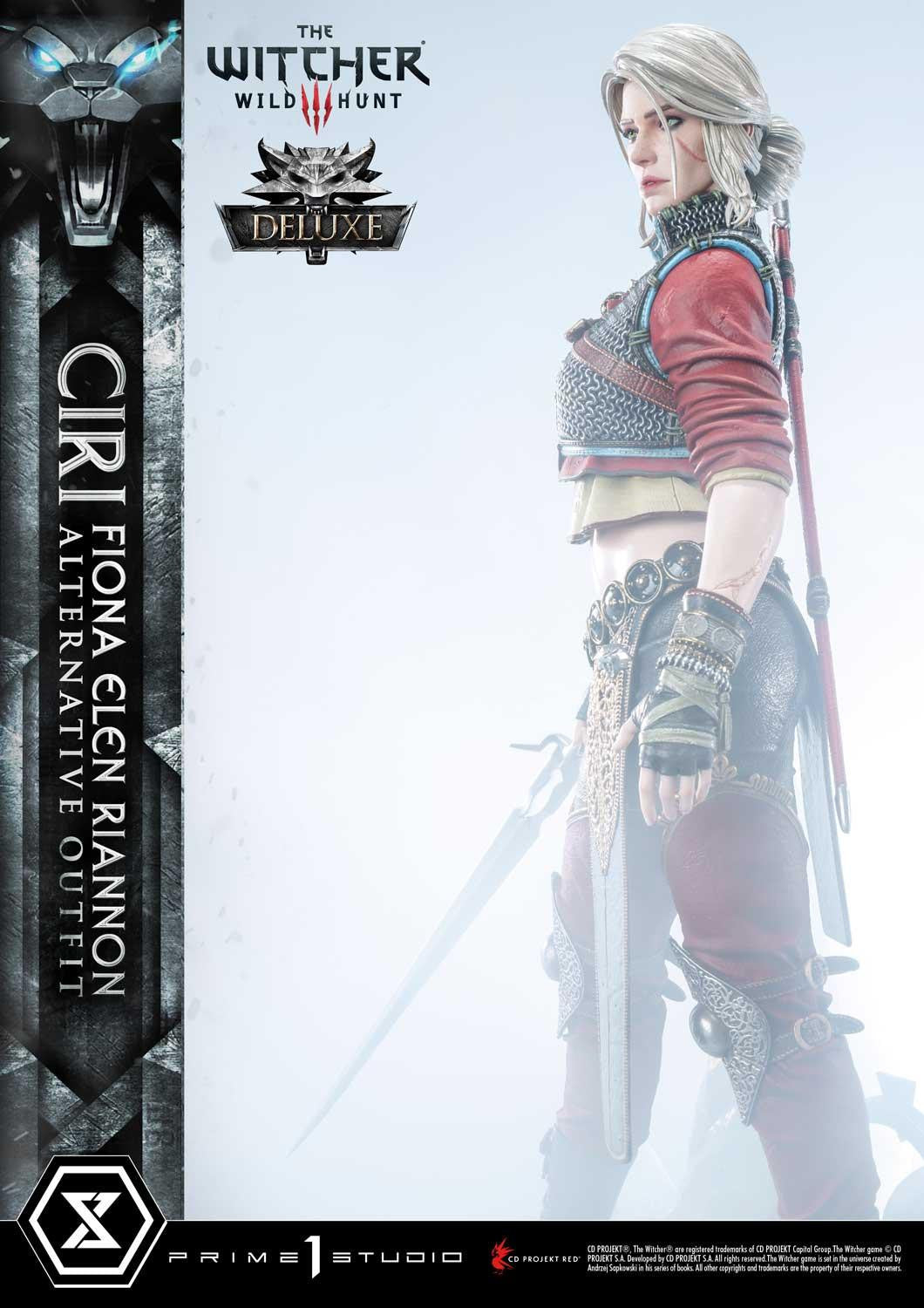 PRIME 1 STUDIO THE WITCHER 3: WILD HUNT CIRILLA FIONA ELEN RIANNON 1/4 (DELUXE  VERSION) - Anotoys Collectibles