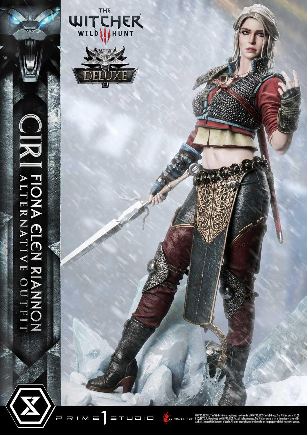 PRIME 1 STUDIO THE WITCHER 3: WILD HUNT CIRILLA FIONA ELEN RIANNON 1/4 (DELUXE  VERSION) - Anotoys Collectibles