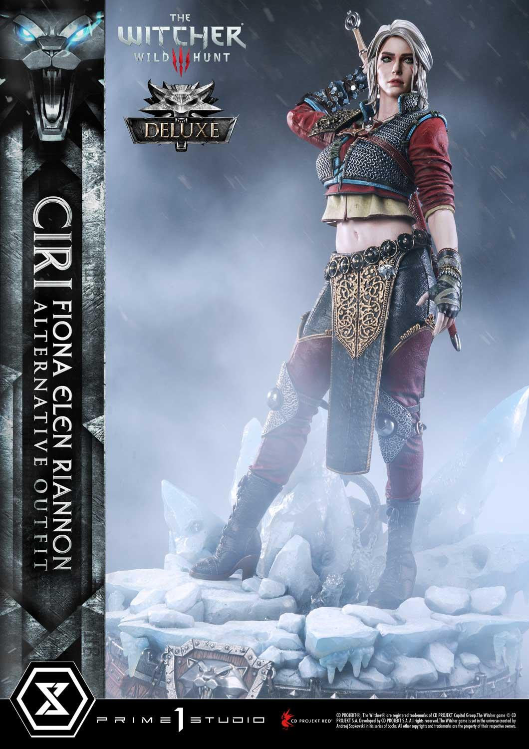 PRIME 1 STUDIO THE WITCHER 3: WILD HUNT CIRILLA FIONA ELEN RIANNON 1/4 (DELUXE  VERSION) - Anotoys Collectibles