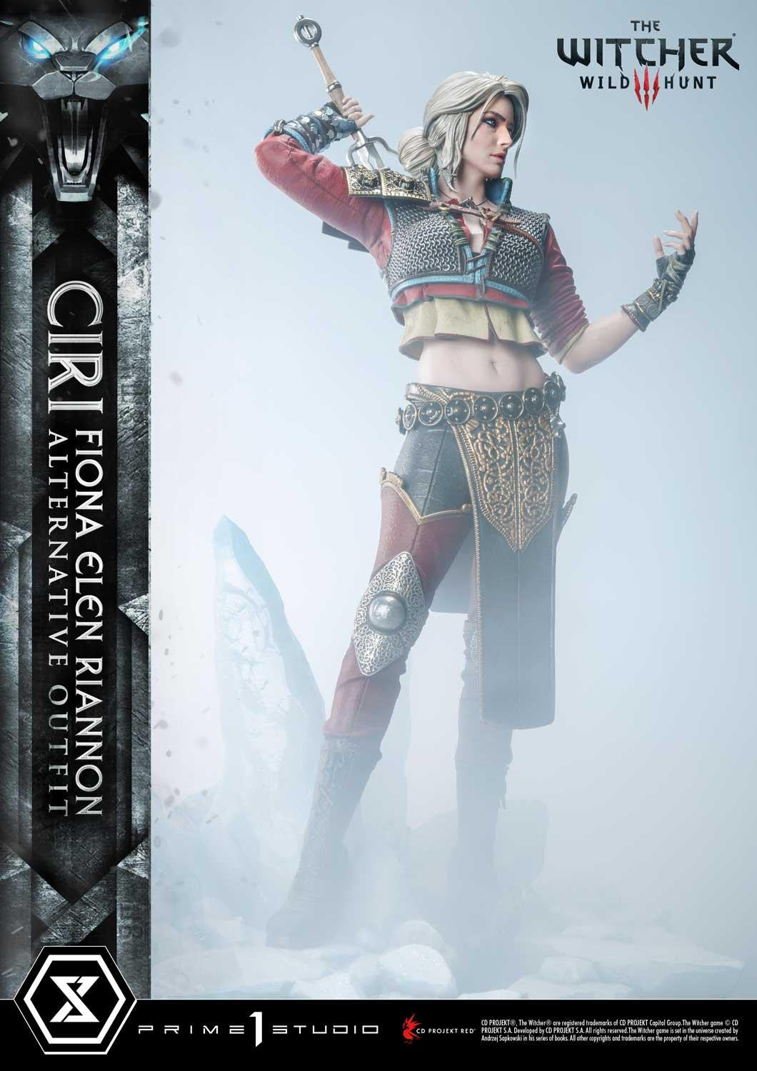 PRIME 1 STUDIO THE WITCHER 3: WILD HUNT CIRILLA FIONA ELEN RIANNON 1/4 (DELUXE  VERSION) - Anotoys Collectibles