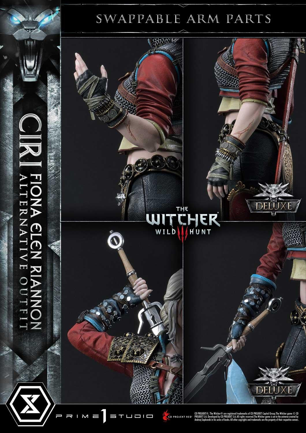 PRIME 1 STUDIO THE WITCHER 3: WILD HUNT CIRILLA FIONA ELEN RIANNON 1/4 (DELUXE  VERSION) - Anotoys Collectibles