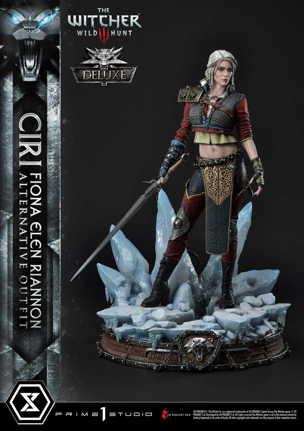 PRIME 1 STUDIO THE WITCHER 3: WILD HUNT CIRILLA FIONA ELEN RIANNON 1/4 (DELUXE  VERSION) - Anotoys Collectibles