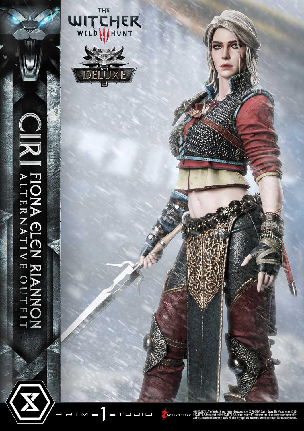 PRIME 1 STUDIO THE WITCHER 3: WILD HUNT CIRILLA FIONA ELEN RIANNON 1/4 (DELUXE  VERSION) - Anotoys Collectibles