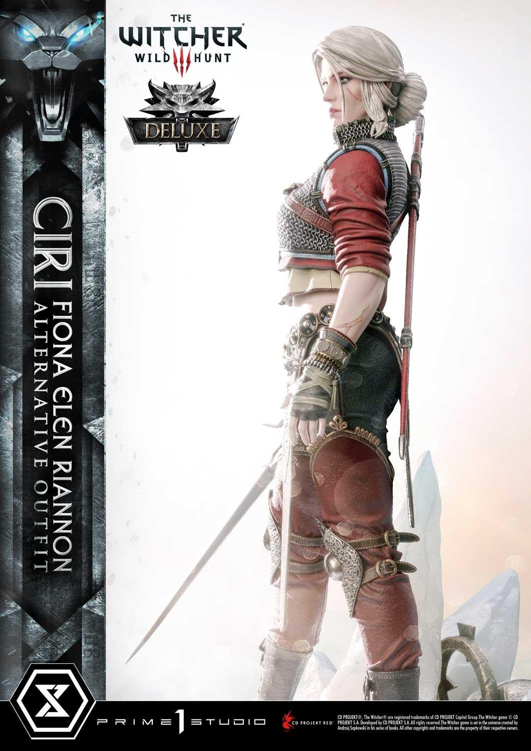 PRIME 1 STUDIO THE WITCHER 3: WILD HUNT CIRILLA FIONA ELEN RIANNON 1/4 (DELUXE  VERSION) - Anotoys Collectibles