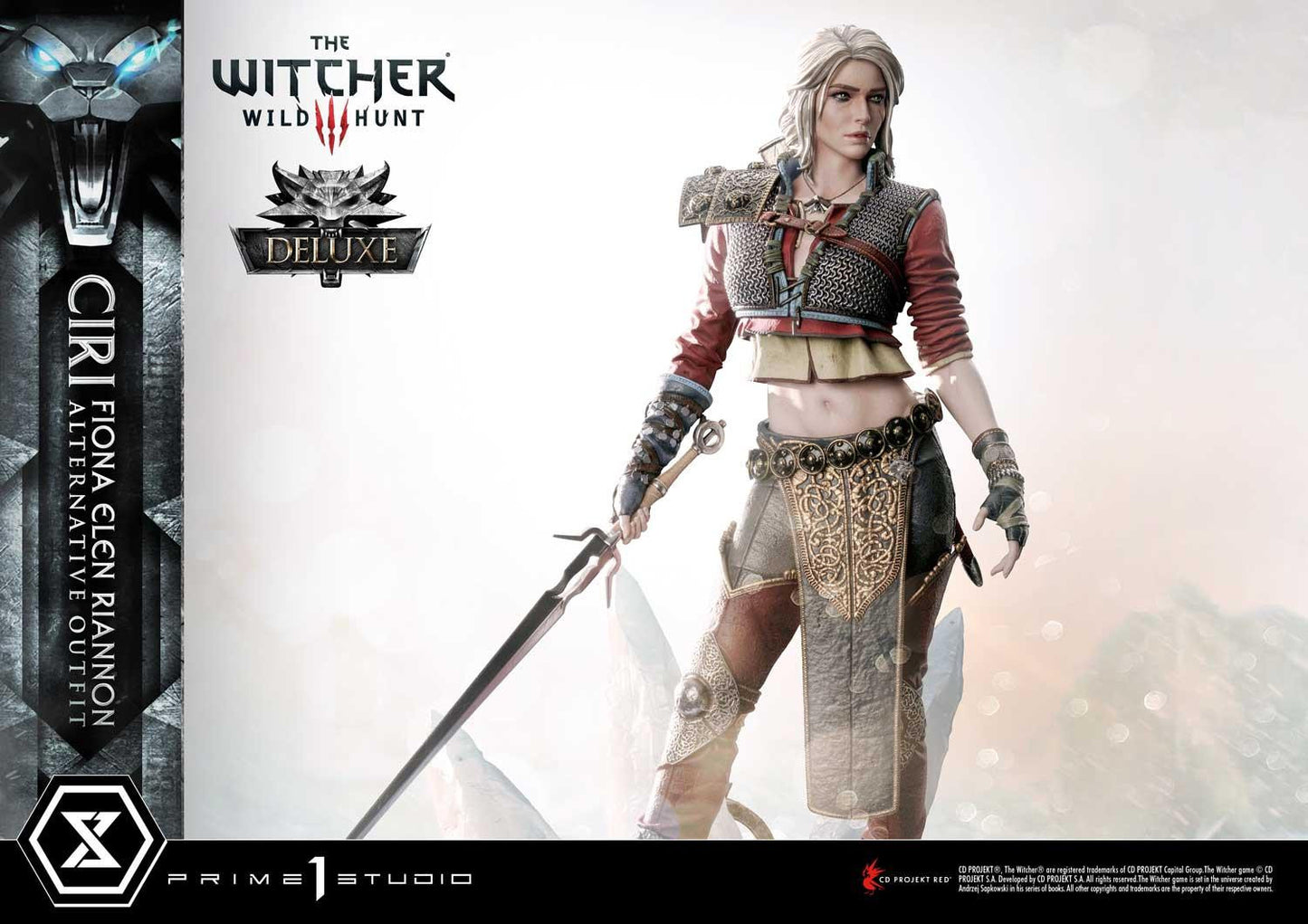 PRIME 1 STUDIO THE WITCHER 3: WILD HUNT CIRILLA FIONA ELEN RIANNON 1/4 (DELUXE  VERSION) - Anotoys Collectibles