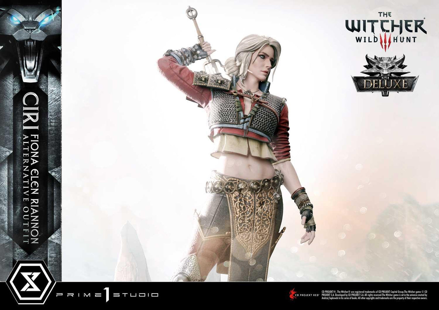 PRIME 1 STUDIO THE WITCHER 3: WILD HUNT CIRILLA FIONA ELEN RIANNON 1/4 (DELUXE  VERSION) - Anotoys Collectibles