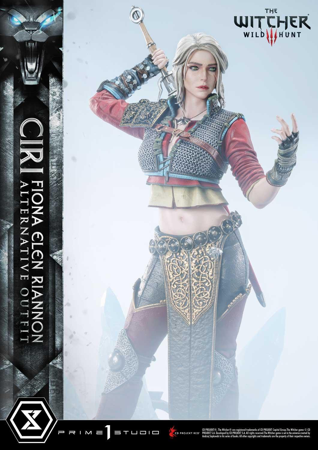 PRIME 1 STUDIO THE WITCHER 3: WILD HUNT CIRILLA FIONA ELEN RIANNON 1/4 (DELUXE  VERSION) - Anotoys Collectibles