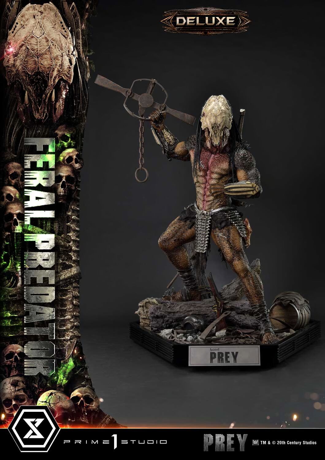 PRIME 1 STUDIO MUSEUM MASTERLINE PREY FERAL PREDATOR DX BONUS VERSION(PRE-ORDER)