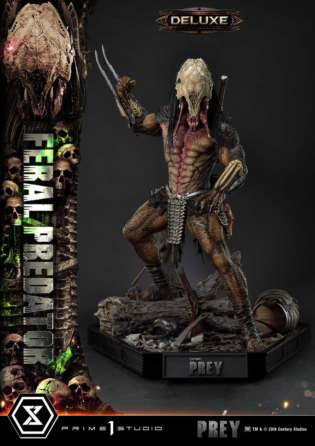 PRIME 1 STUDIO MUSEUM MASTERLINE PREY FERAL PREDATOR DELUXE VERSION(PRE-ORDER)