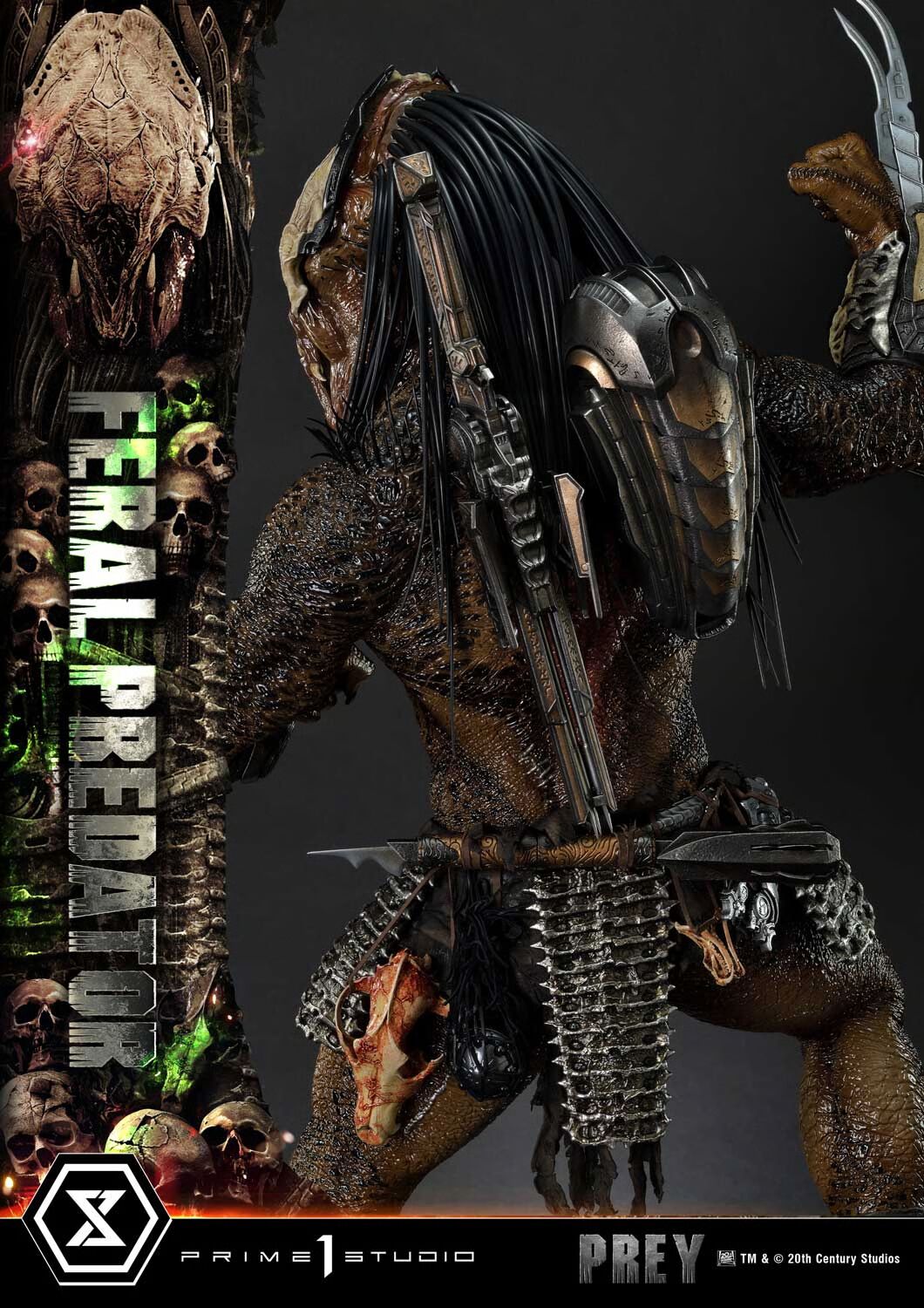 PRIME 1 STUDIO MUSEUM MASTERLINE PREY FERAL PREDATOR DX BONUS VERSION(PRE-ORDER)