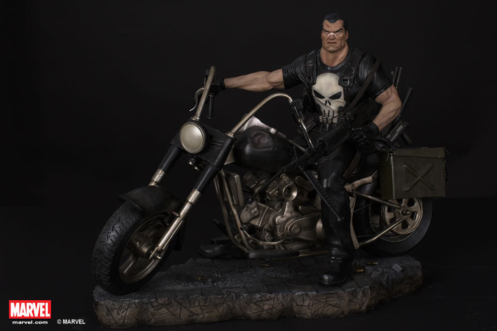 XM STUDIOS MARVEL PUNISHER 1/4 SCALE STATUE XM100023CSG - Anotoys Collectibles
