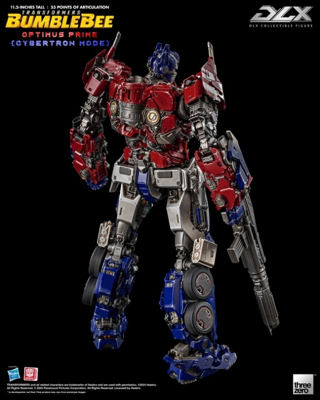 THREEZERO TRANSFORMERS: BUMBLEBEE - DLX OPTIMUS PRIME CYBERTRON MODE - 3Z06500W0 - Anotoys Collectibles