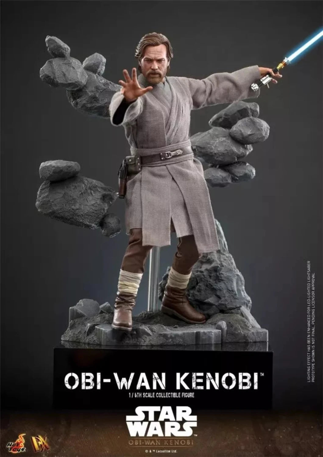 HOT TOYS STAR WARS: OBI-WAN KENOBI - OBI-WAN KENOBI 1:6 SCALE COLLECTIBLE FIGURE DX26