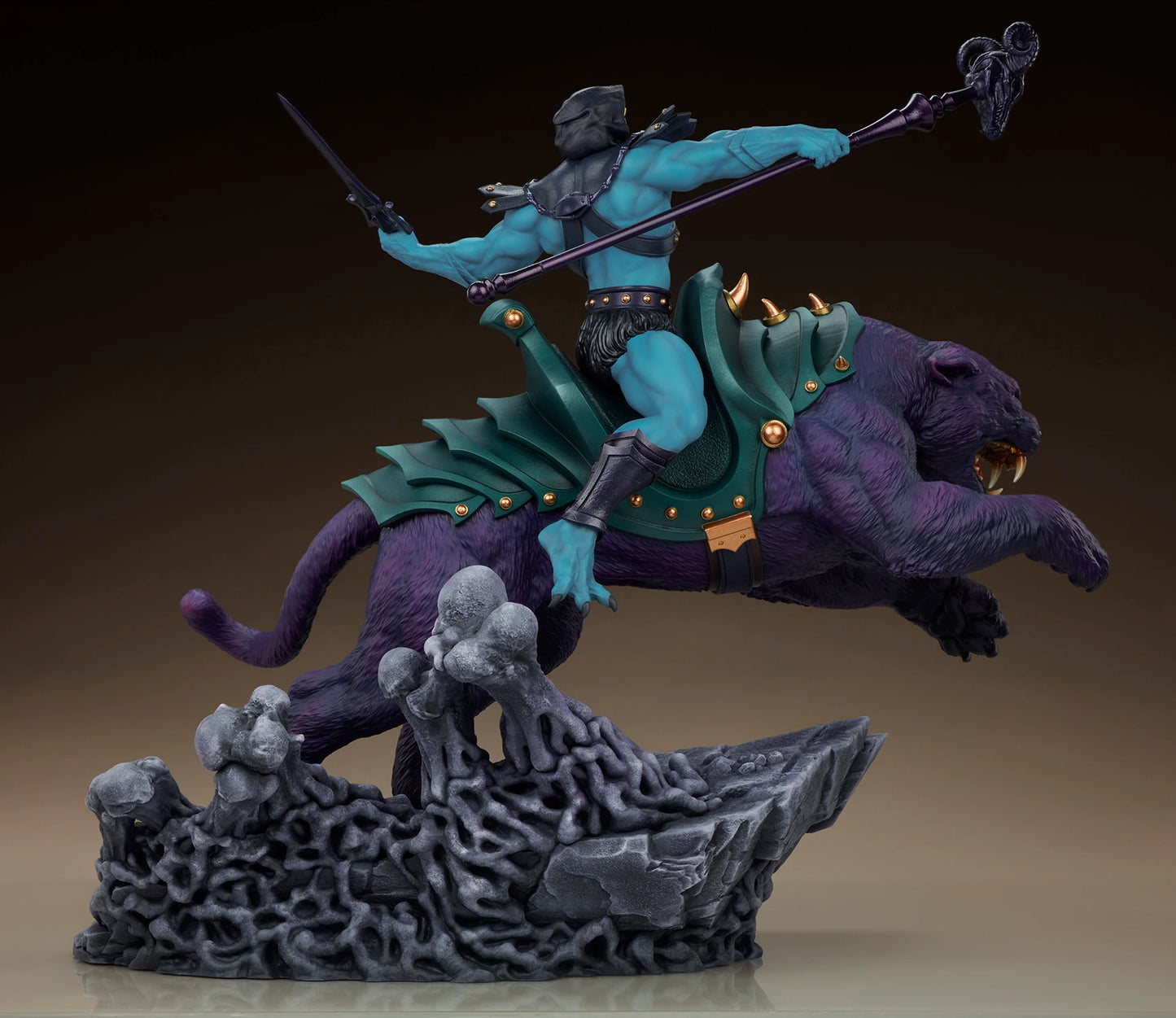 TWEETERHEAD SKELETOR AND PANTHOR CLASSIC 1/6 DELUXE MAQUETTE (PRE-ORDER) - Anotoys Collectibles