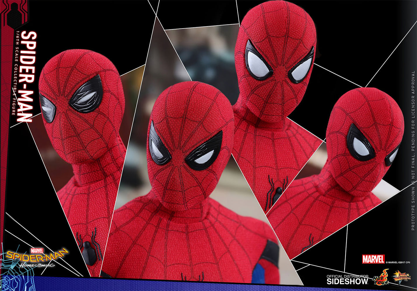 HOT TOYS SPIDERMAN: HOMECOMING - SPIDERMAN (REGULAR VERSION) - MMS425 - Anotoys Collectibles