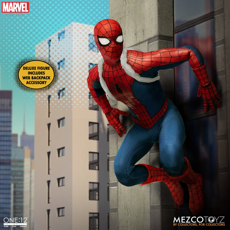 MEZCO ONE:12 COLLECTIVE THE AMAZING SPIDERMAN DX - Anotoys Collectibles
