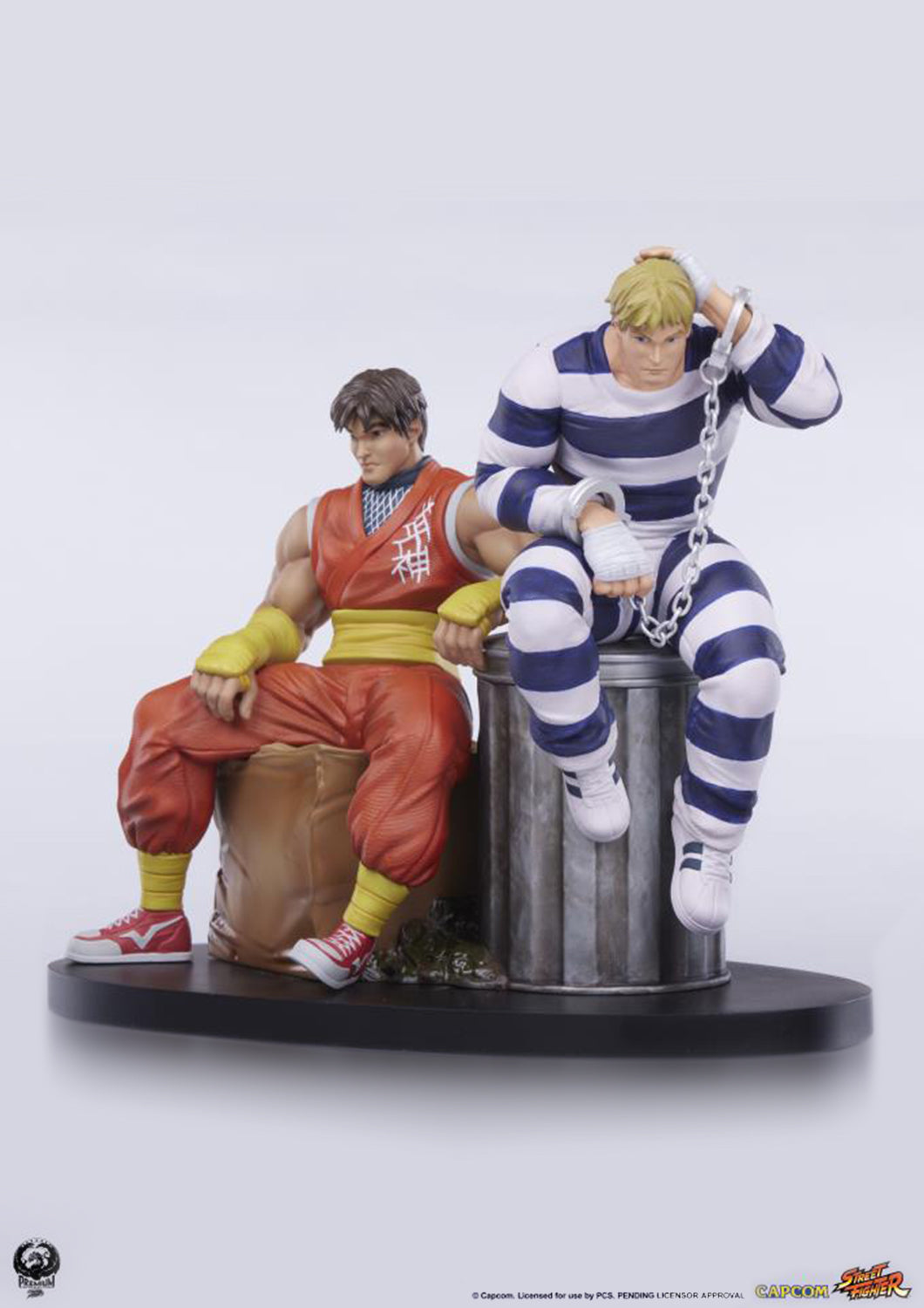 PCS CODY AND GUY 1:10 SCALE STREET JAM STATUE SET - Anotoys Collectibles