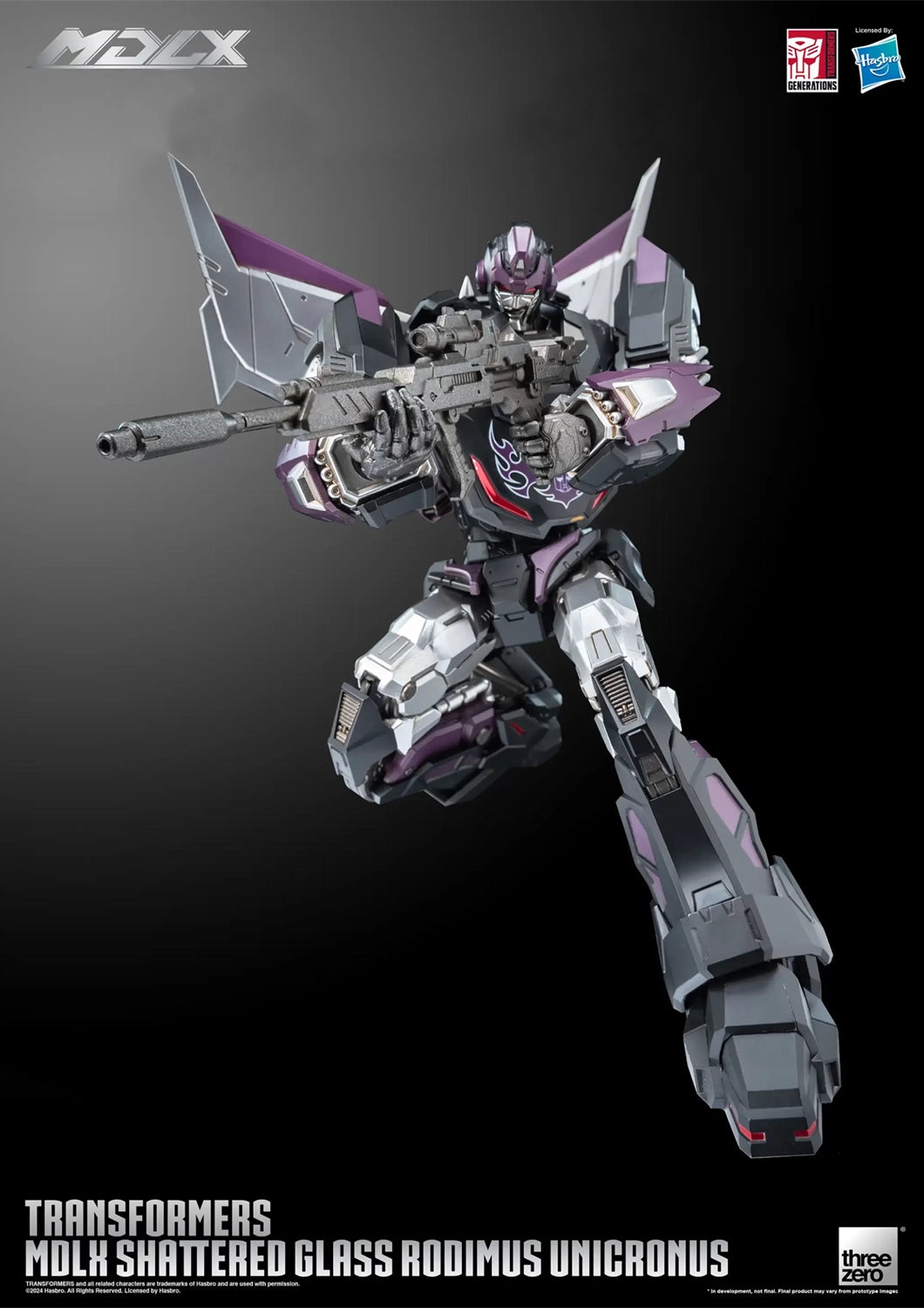 THREEZERO TRANSFORMERS - MDLX SHATTERED GLASS RODIMUS UNICRONUS