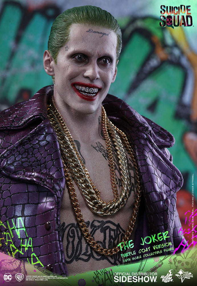 HOT TOYS SUICIDE SQUAD THE JOKER PURPLE COAT SPECIAL EDITION 1/6 SCALE - MMS382E - Anotoys Collectibles