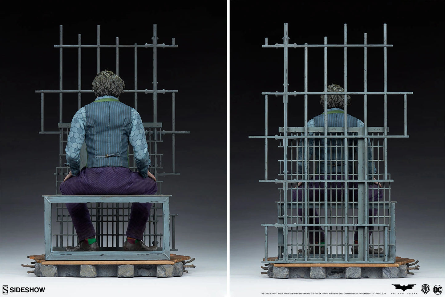 SIDESHOW THE JOKER PREMIUM FORMAT 1/4 300717 - Anotoys Collectibles