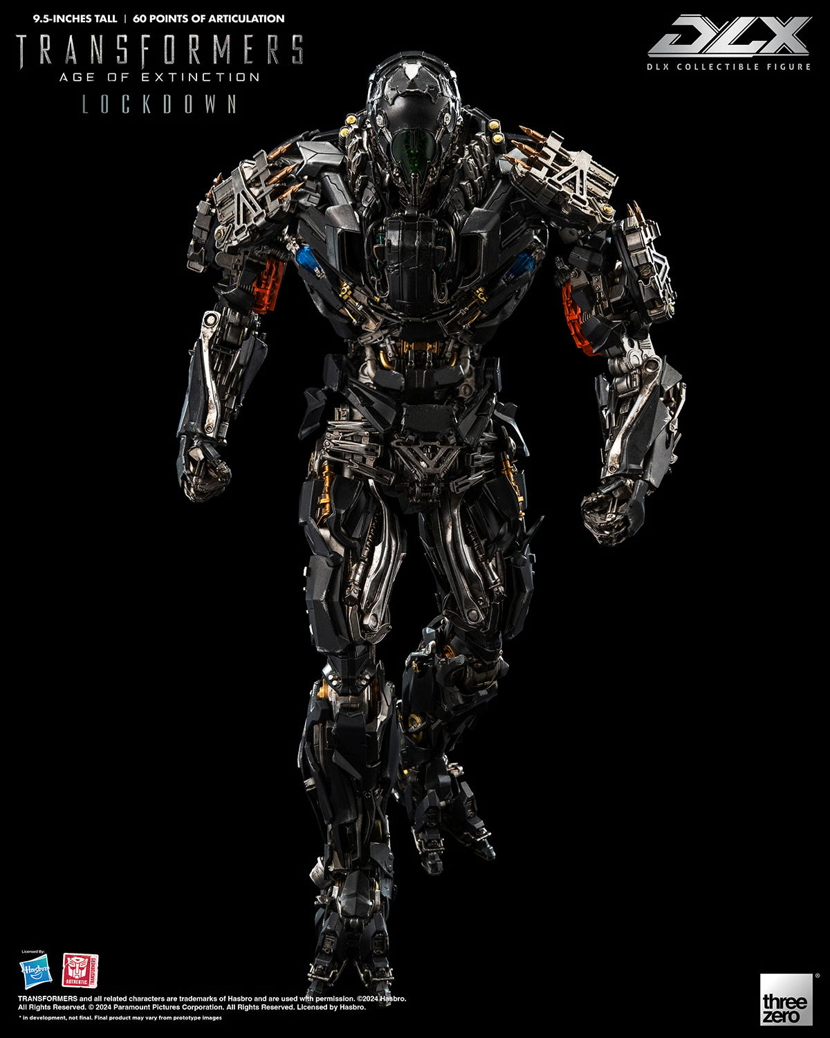 THREEZERO TRANSFORMERS: AGE OF EXTINCTION - DLX LOCKDOWN(PRE-ORDER) - Anotoys Collectibles