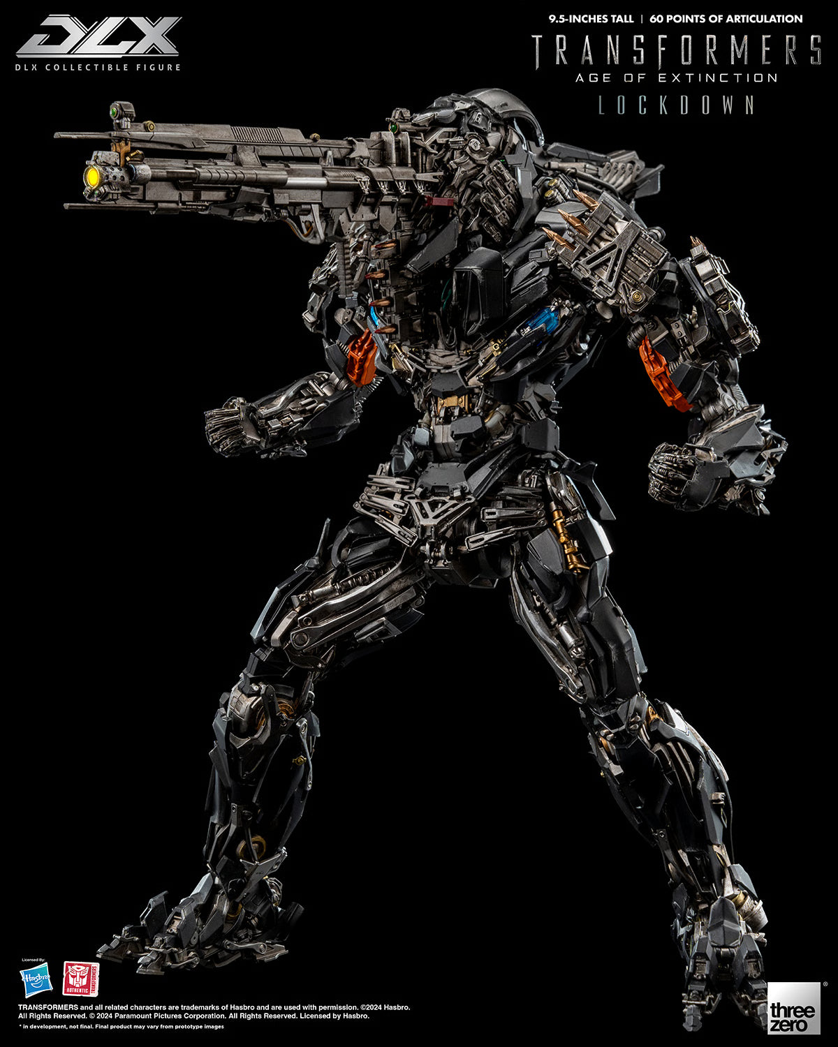 THREEZERO TRANSFORMERS: AGE OF EXTINCTION - DLX LOCKDOWN(PRE-ORDER) - Anotoys Collectibles