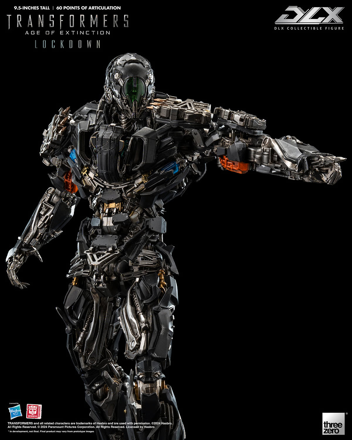 THREEZERO TRANSFORMERS: AGE OF EXTINCTION - DLX LOCKDOWN(PRE-ORDER) - Anotoys Collectibles