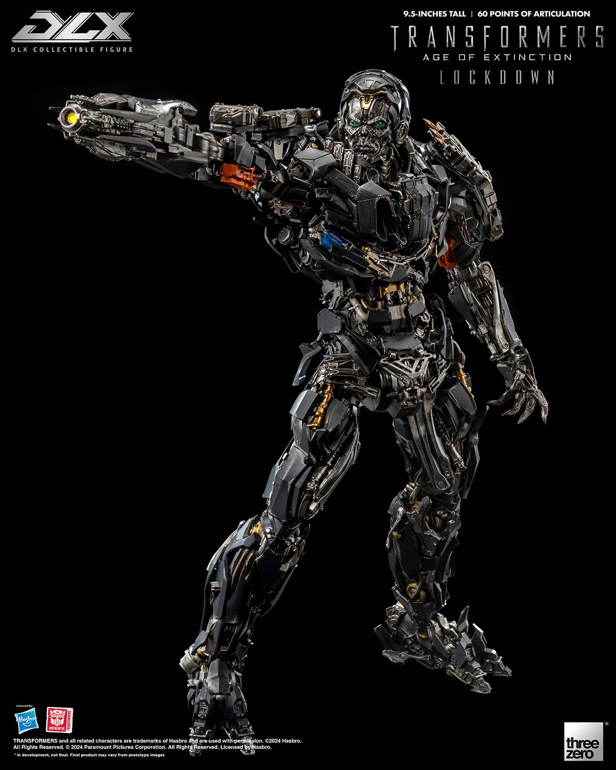 THREEZERO TRANSFORMERS: AGE OF EXTINCTION - DLX LOCKDOWN(PRE-ORDER) - Anotoys Collectibles