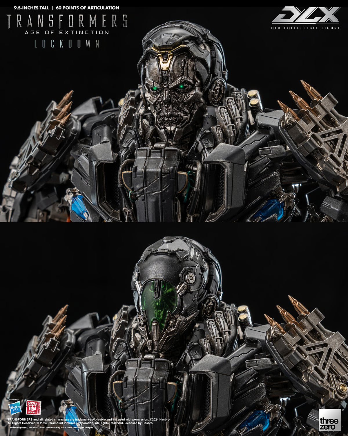 THREEZERO TRANSFORMERS: AGE OF EXTINCTION - DLX LOCKDOWN(PRE-ORDER) - Anotoys Collectibles