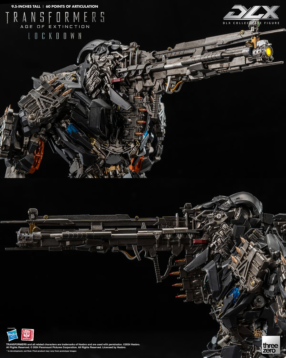THREEZERO TRANSFORMERS: AGE OF EXTINCTION - DLX LOCKDOWN(PRE-ORDER) - Anotoys Collectibles