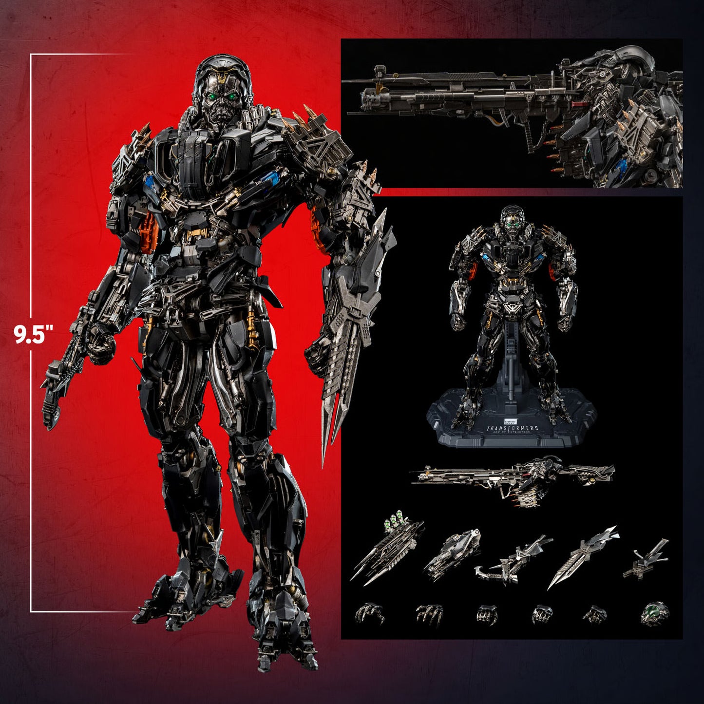 THREEZERO TRANSFORMERS: AGE OF EXTINCTION - DLX LOCKDOWN(PRE-ORDER) - Anotoys Collectibles