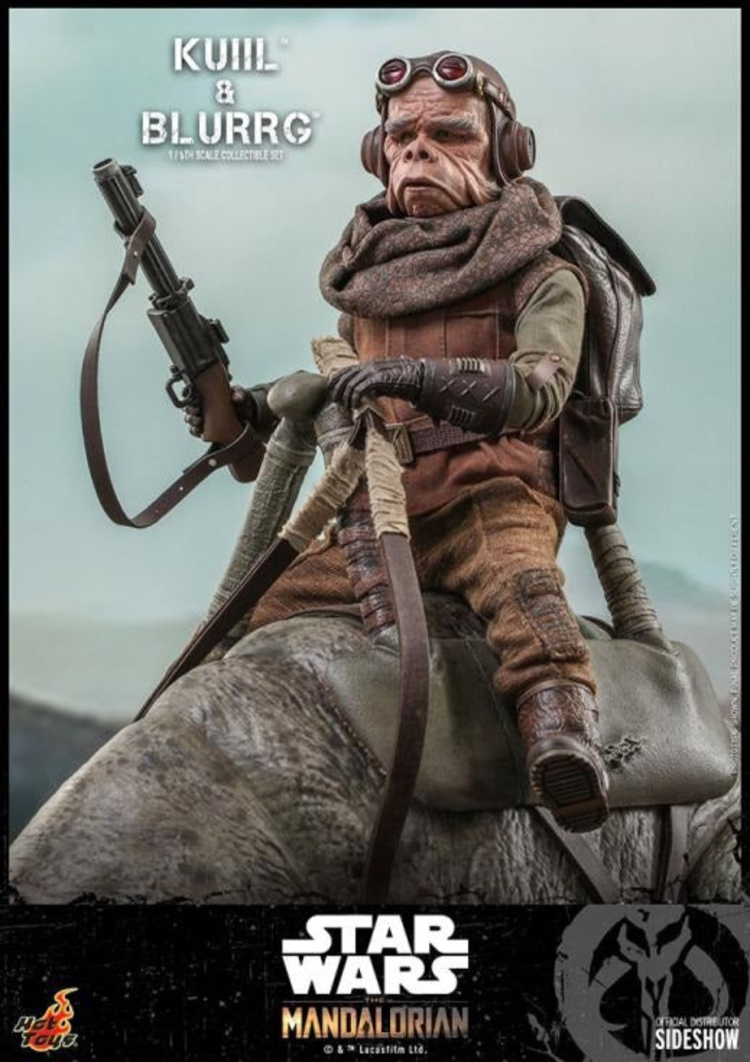 HOT TOYS STAR WARS: THE MANDALORIAN™ - 1/6TH SCALE KUIIL & BLURRG COLLECTIBLE SET TMS049 - Anotoys Collectibles