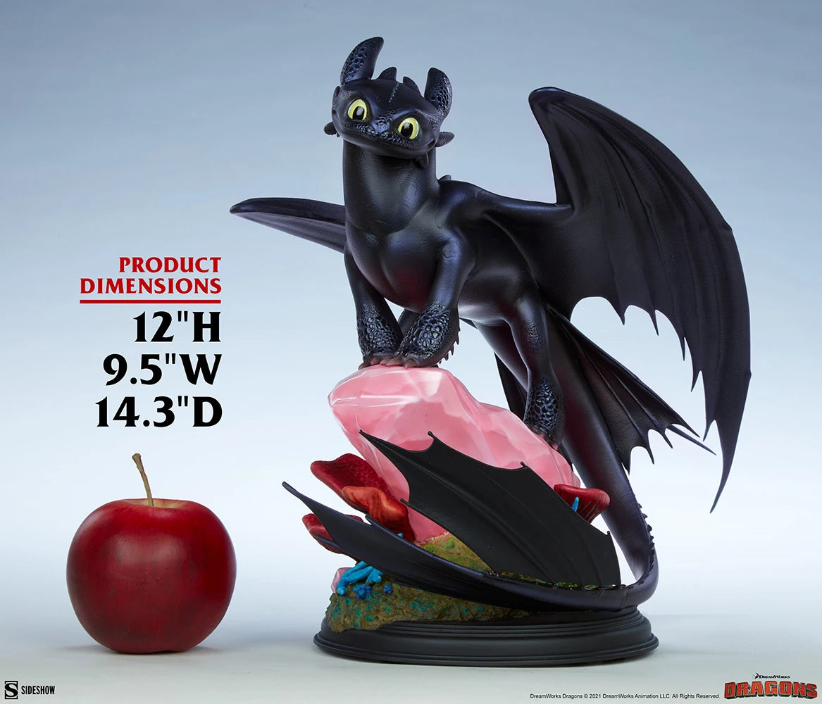 SIDESHOW HOW TO TRAIN YOUR DRAGON TOOTHLESS STATUE 200615 - Anotoys Collectibles