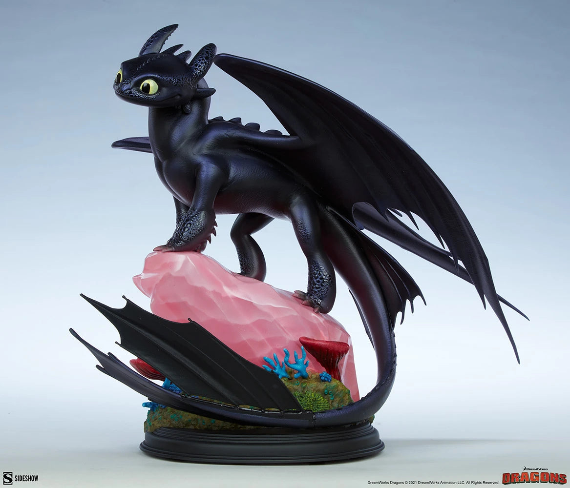 SIDESHOW HOW TO TRAIN YOUR DRAGON TOOTHLESS STATUE 200615 - Anotoys Collectibles