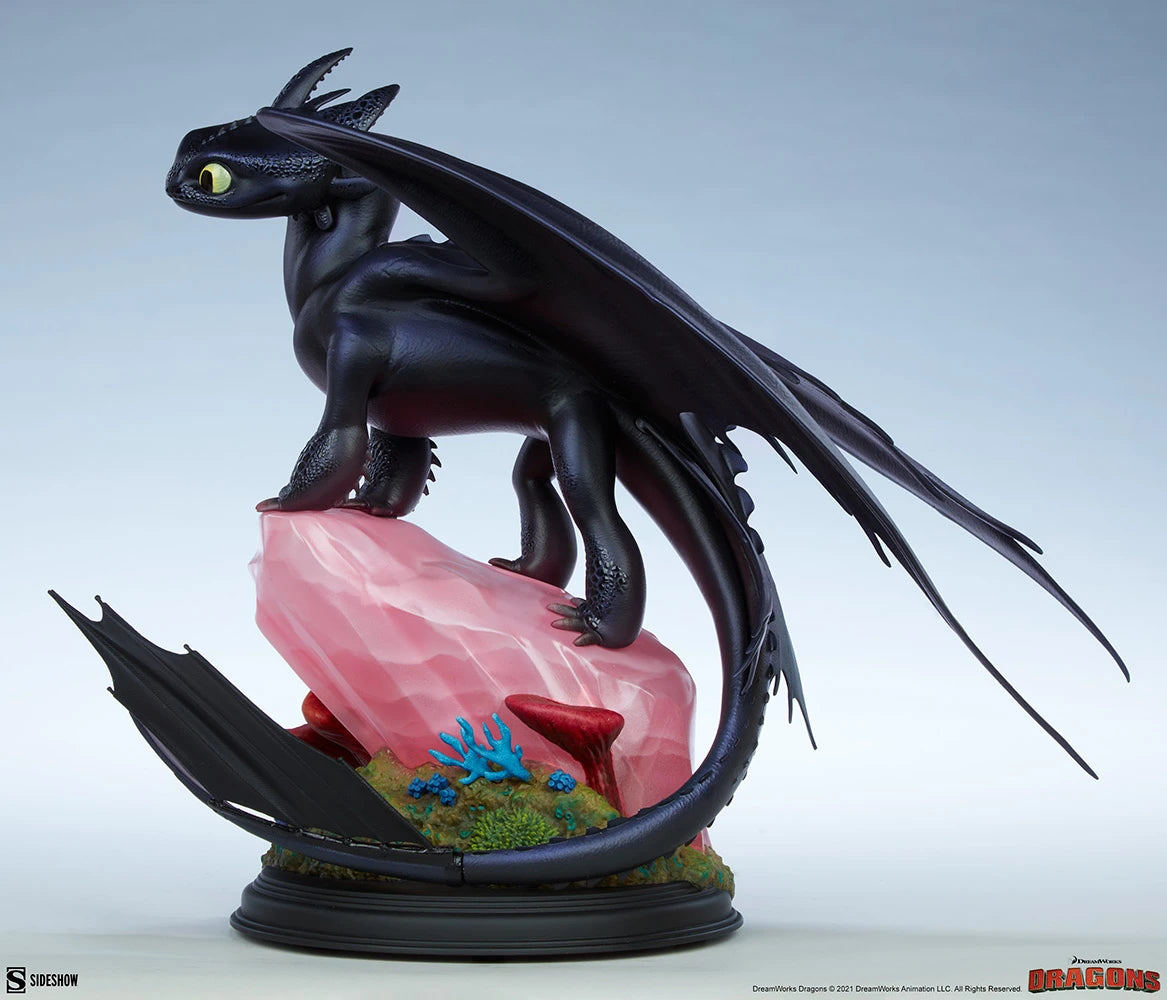 SIDESHOW HOW TO TRAIN YOUR DRAGON TOOTHLESS STATUE 200615 - Anotoys Collectibles