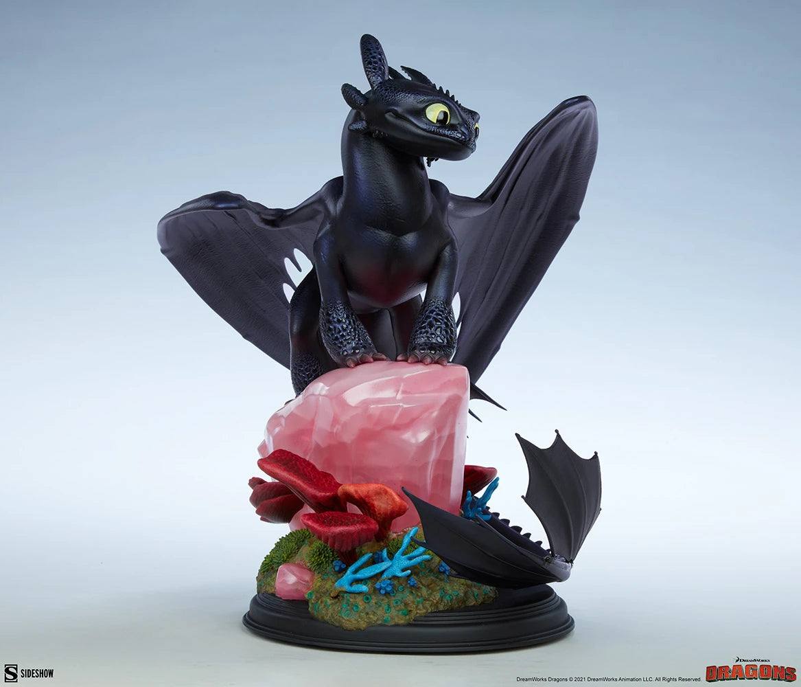 SIDESHOW HOW TO TRAIN YOUR DRAGON TOOTHLESS STATUE 200615 - Anotoys Collectibles