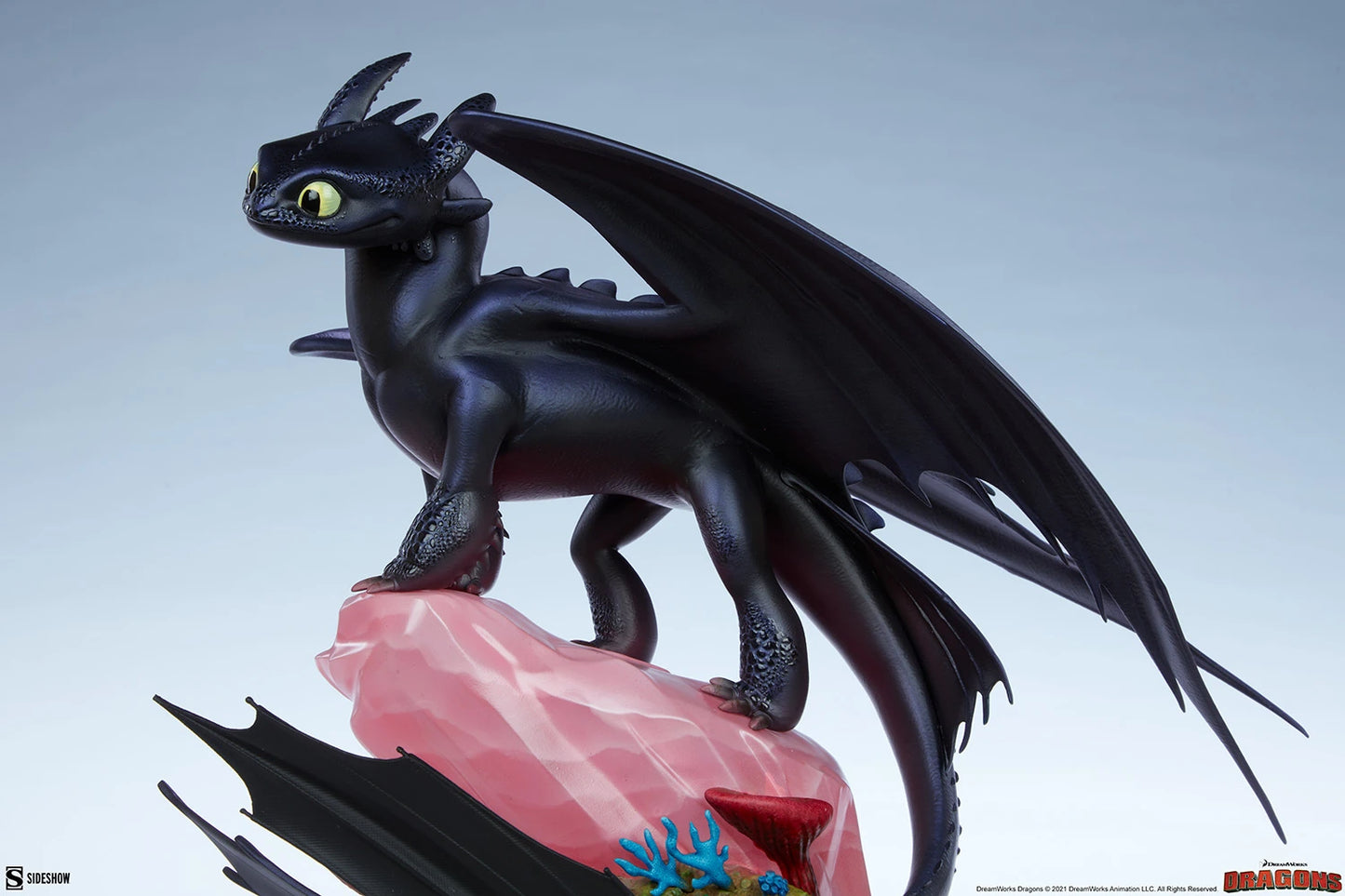 SIDESHOW HOW TO TRAIN YOUR DRAGON TOOTHLESS STATUE 200615 - Anotoys Collectibles