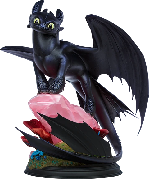 SIDESHOW HOW TO TRAIN YOUR DRAGON TOOTHLESS STATUE 200615 - Anotoys Collectibles