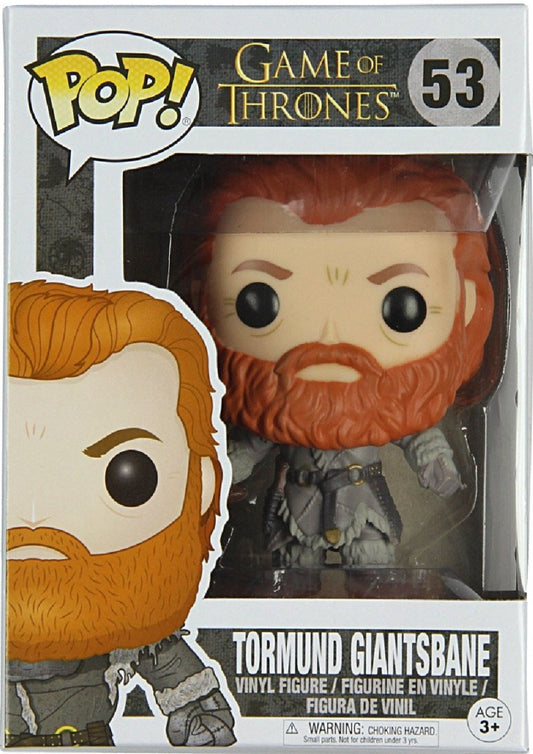 FUNKO POP! GAME OF THRONES TORMUND GIANTSBANE FIGURE #53 - Anotoys Collectibles