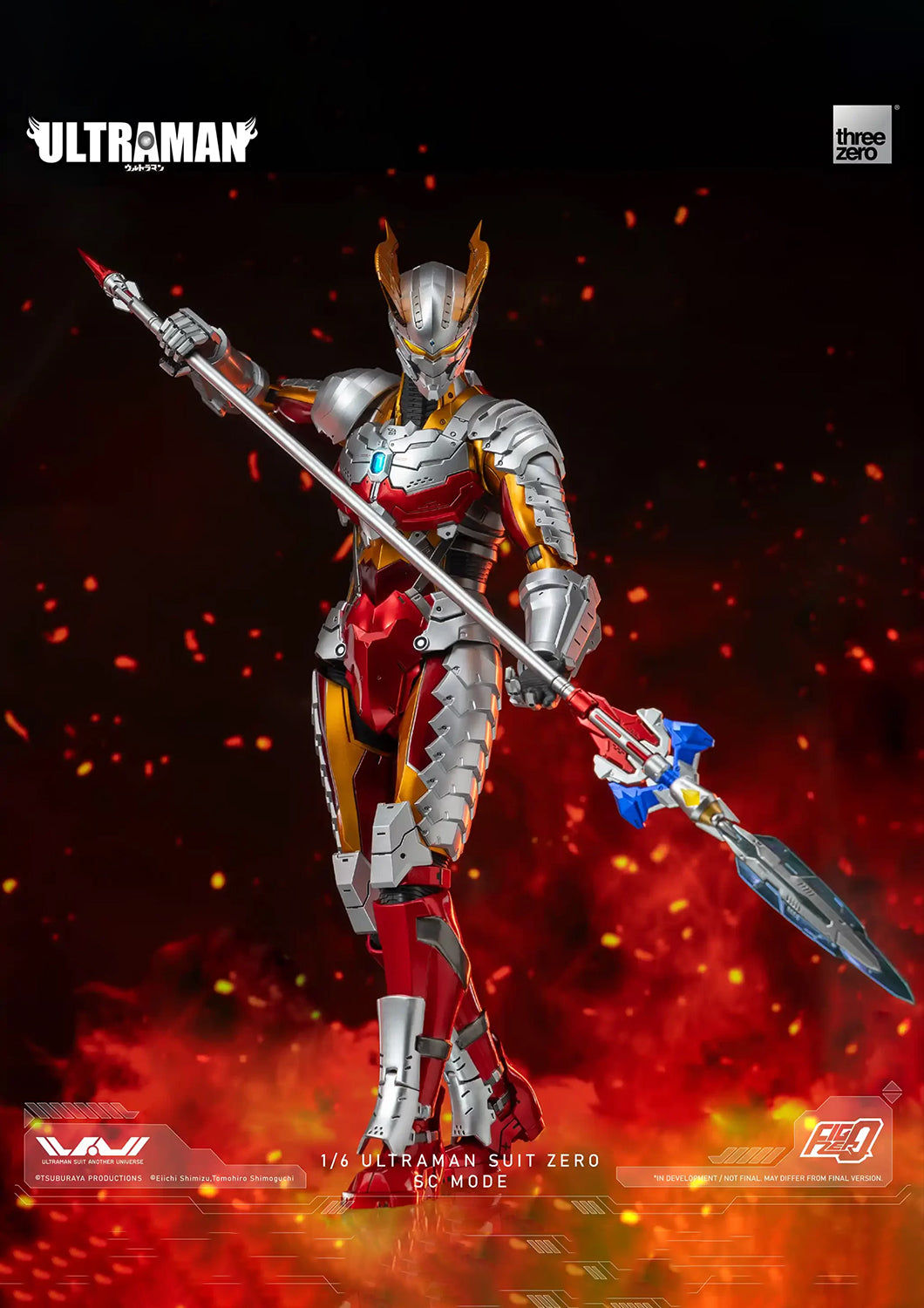 THREEZERO ULTRAMAN SUIT ZERO SC MODE - FIGZERO 1/6 SCALE FIGURE