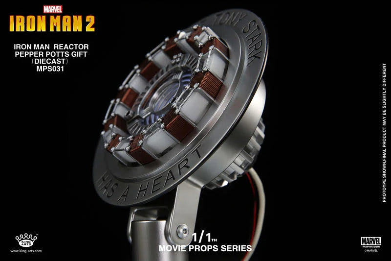 KING ARTS IRONMAN 2 ARC REACTOR PEPPER POTTS GIFT 1/1 MPS031 - Anotoys Collectibles